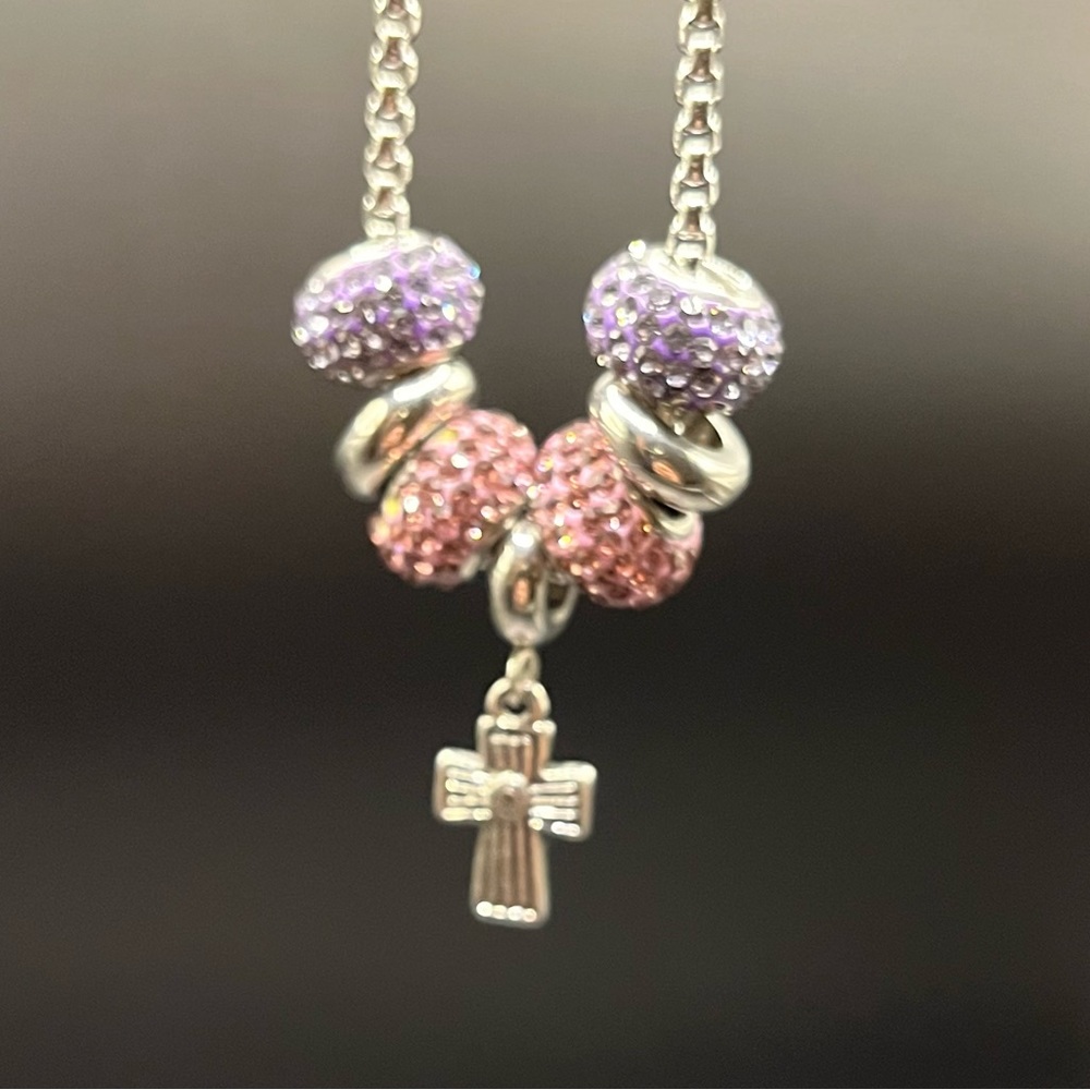 - Sterling silver necklace